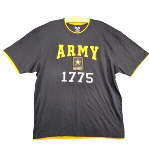 Rapid Dominance Men's T Shirt Black Size XXL Graphic 1775 Logo